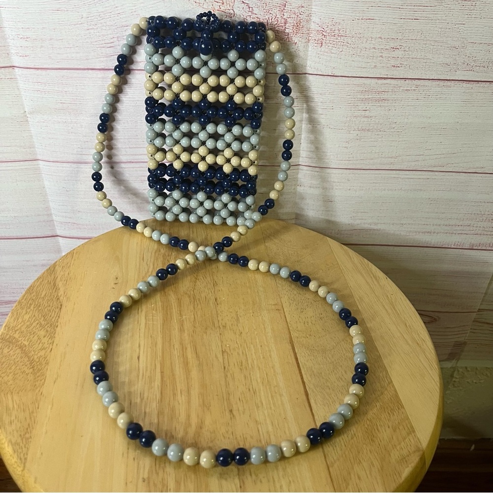 Beautiful Beaded Cell Phone Crossbody Purse